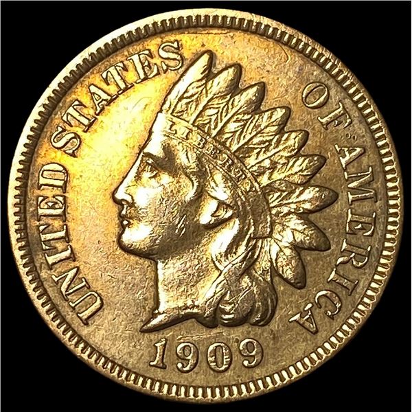 1909-S Indian Head Cent CLOSELY UNCIRCULATED