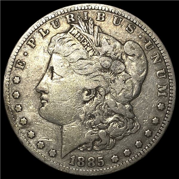 1885-S Silver Morgan Dollar LIGHTLY CIRCULATED