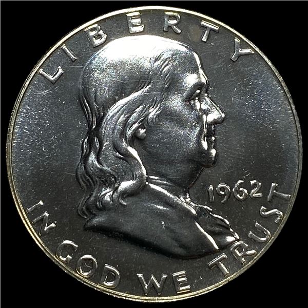 1962 Franklin Half Dollar GEM PROOF