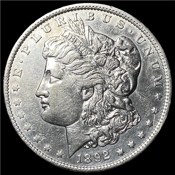 1892 Silver Morgan Dollar CLOSELY UNCIRCULATED