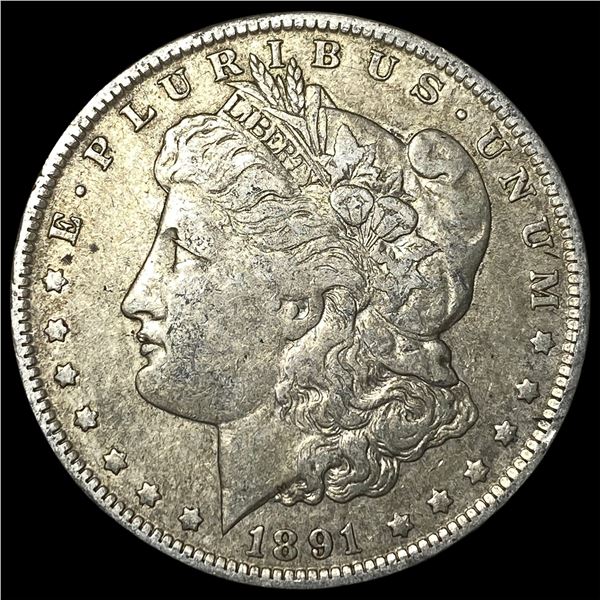 1891-O Silver Morgan Dollar LIGHTLY CIRCULATED