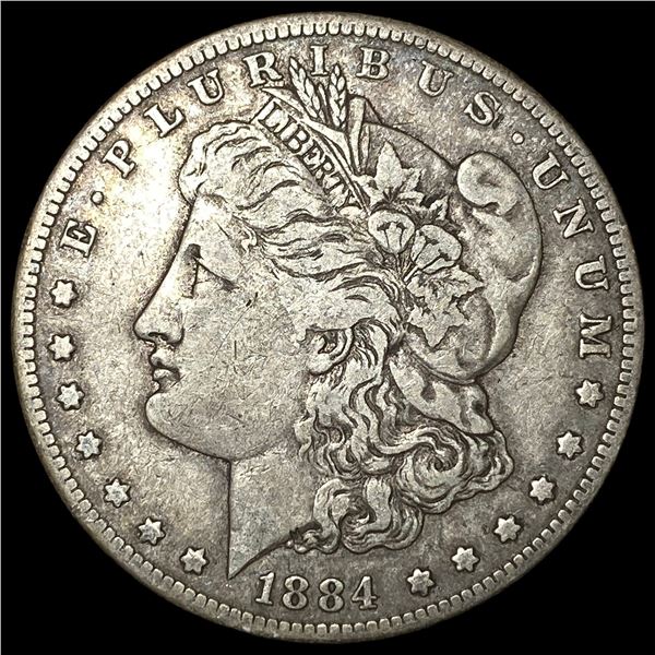1884-S Silver Morgan Dollar LIGHTLY CIRCULATED