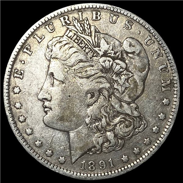 1891-O Silver Morgan Dollar LIGHTLY CIRCULATED