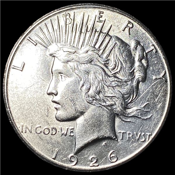 1926-S Silver Peace Dollar CLOSELY UNCIRCULATED