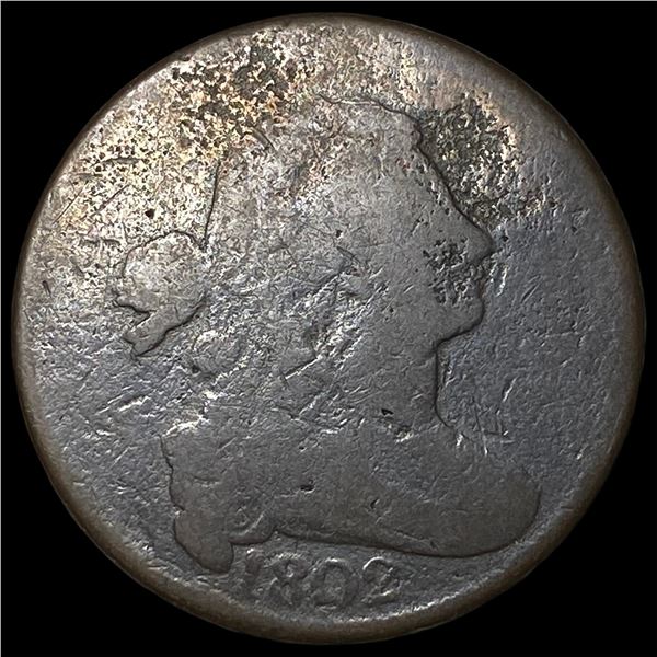 1802 Draped Bust Large Cent NICELY CIRCULATED