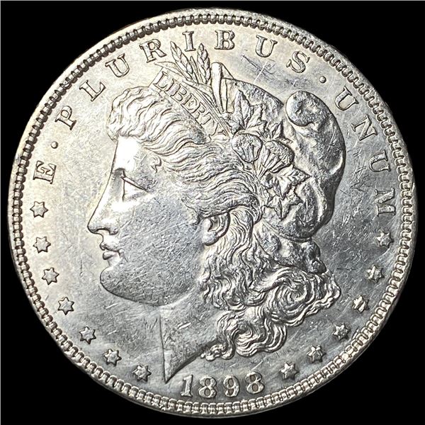 1898 Morgan Silver Dollar CLOSELY UNCIRCULATED