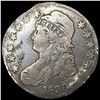 Image 1 : 1830 Capped Bust Silver Half Dollar NICELY CIRCULATED