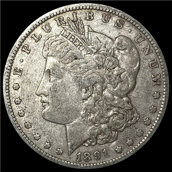 1891-O Silver Morgan Dollar NEARLY UNCIRCULATED