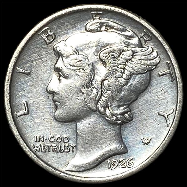 1926-D Mercury Dime CLOSELY UNCIRCULATED