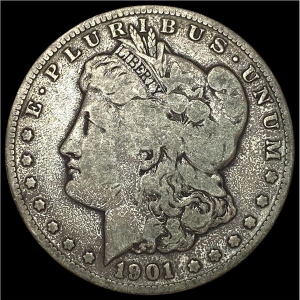 1901-S Silver Morgan Dollar NICELY CIRCULATED
