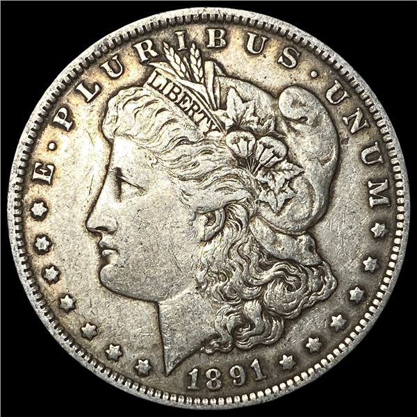 1891-O Silver Morgan Dollar NEARLY UNCIRCULATED