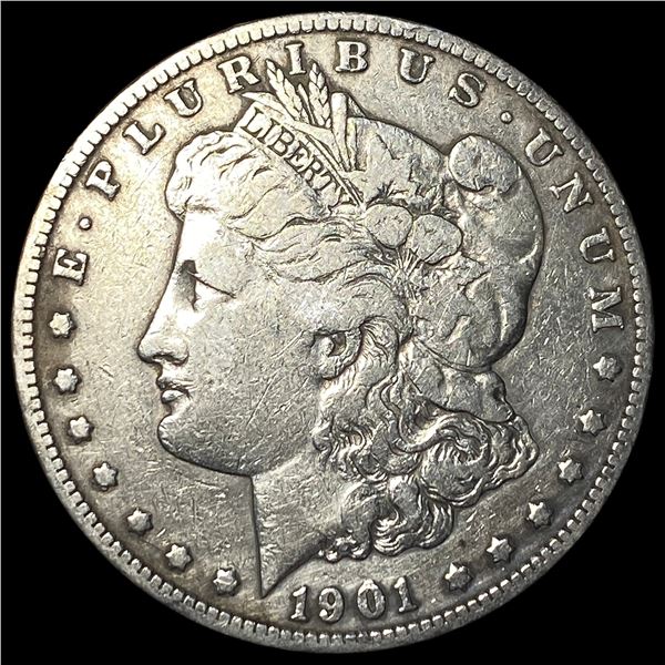 1901-S Silver Morgan Dollar LIGHTLY CIRCULATED