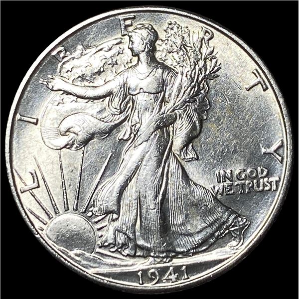 1941-D Silver Walking Liberty Half Dollar UNCIRCULATED