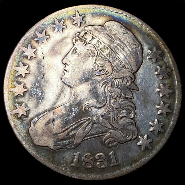 1831 Capped Bust Half Dollar ABOUT UNCIRCULATED