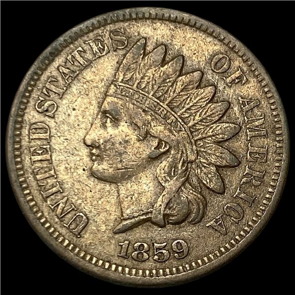 1859 Indian Head Cent NEARLY UNCIRCULATED