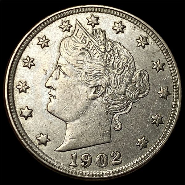 1902 Liberty Head Nickel CLOSELY UNCIRCULATED