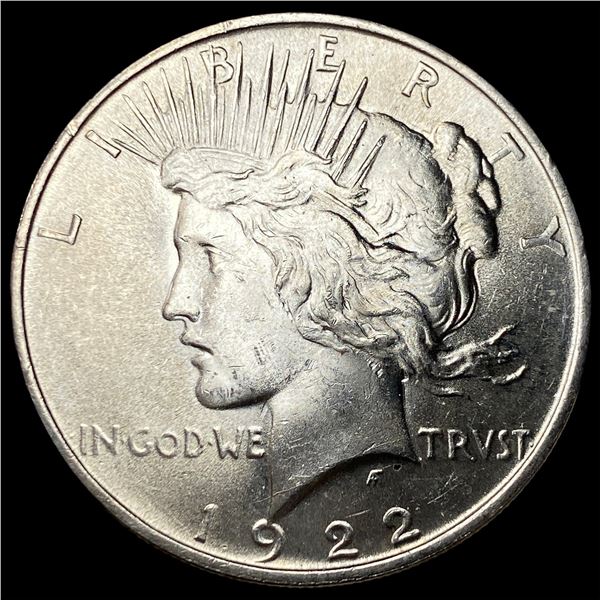 1922 Peace Silver Dollar CHOICE BU