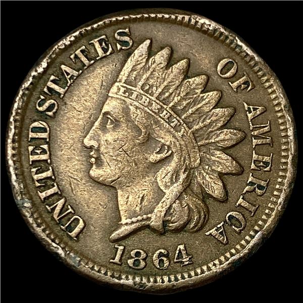 1864 Indian Head Cent NEARLY UNCIRCULATED