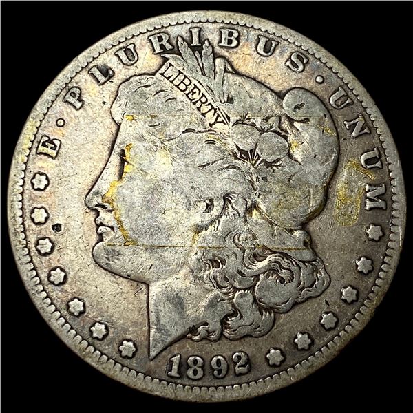 1892-S Silver Morgan Dollar LIGHTLY CIRCULATED