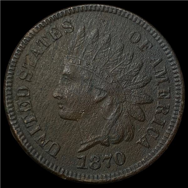 1870 Indian Head Cent HIGH GRADE