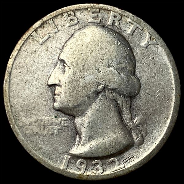 1932-S Silver Washington Quarter NICELY CIRCULATED