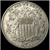 Image 1 : 1883 Shield Nickel No Rays CLOSELY UNCIRCULATED