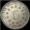 Image 2 : 1883 Shield Nickel No Rays CLOSELY UNCIRCULATED
