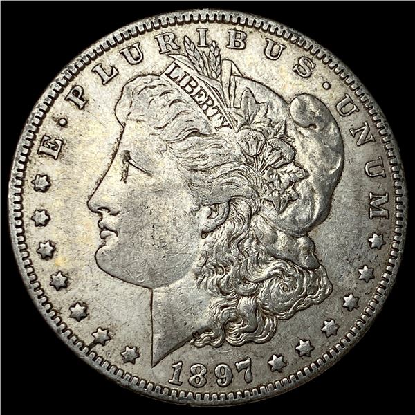1897-O Silver Morgan Dollar NEARLY UNCIRCULATED