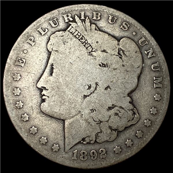 1892-S Silver Morgan Dollar NICELY CIRCULATED