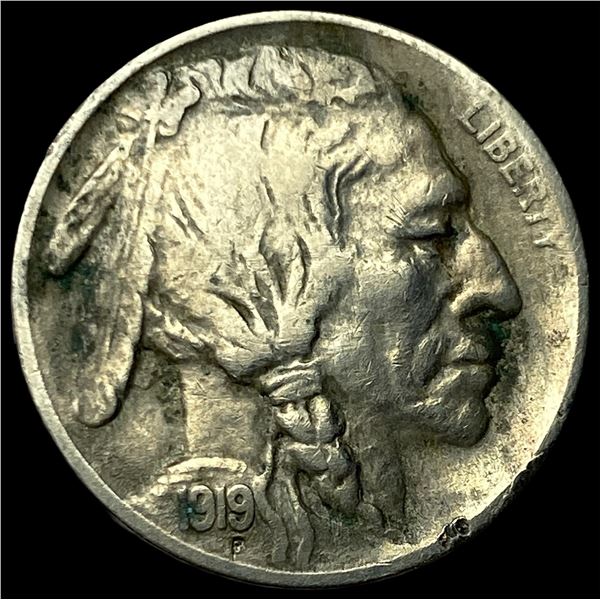 1919-S Buffalo Nickel LIGHTLY CIRCULATED