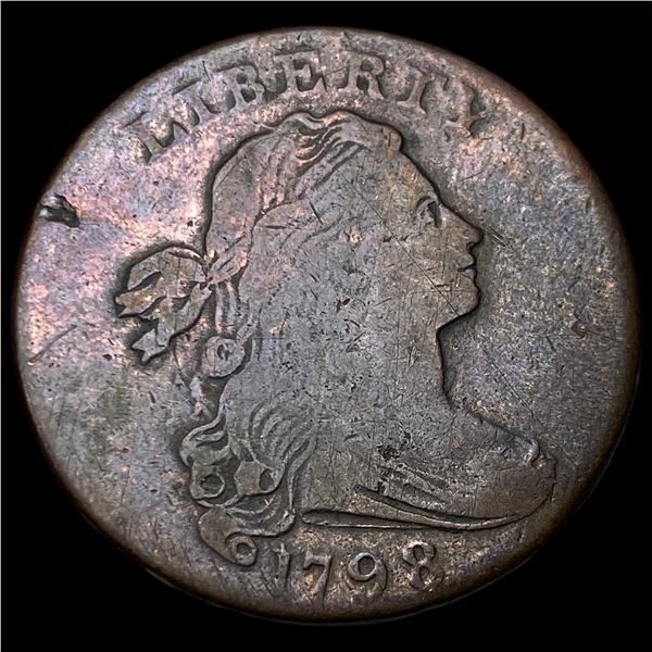 1798 Rev 1797 Draped Bust Large Cent LIGHTLY CIRCULATED