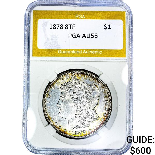 1878 Morgan Silver Dollar PGA MS63