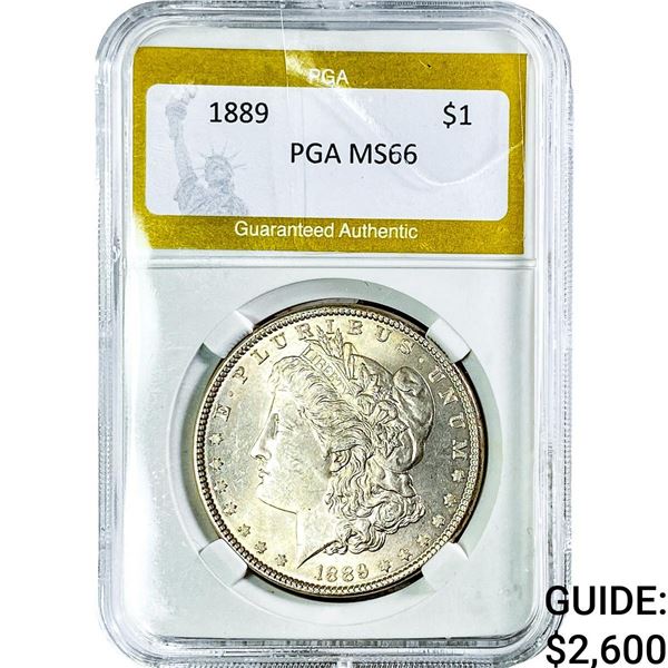 1889 Morgan Silver Dollar PGA MS66