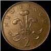 Image 2 : 1971 United Kingdom Copper 2 New Pence
