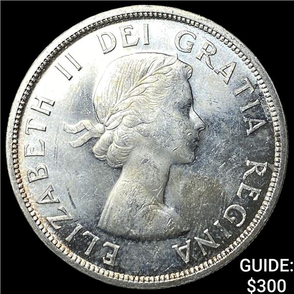 1955 Canada SIlver Dollar