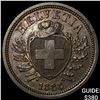 Image 1 : 1888 Switzerland Bronze 2 Rappen