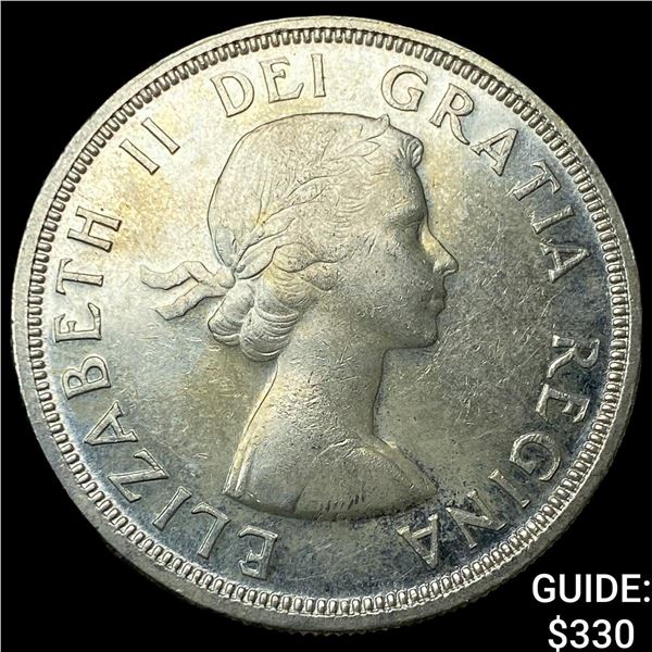 1954 Canada Silver Dollar