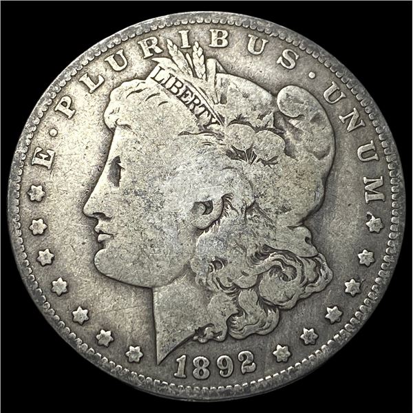 1892-O Silver Morgan Dollar LIGHTLY  CIRCULATED