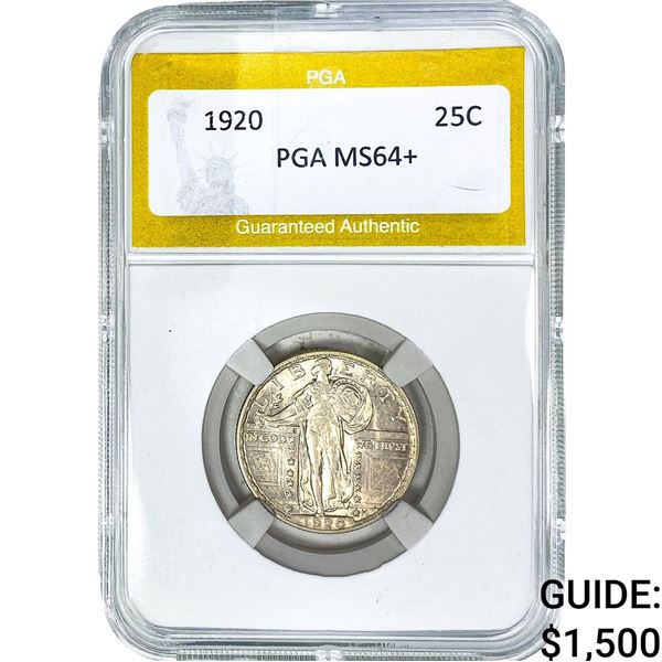 1920 Standing Liberty Quarter PGA MS64+