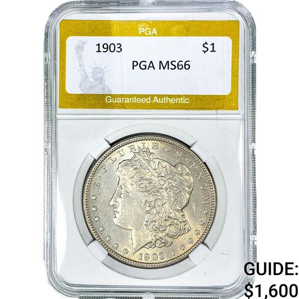 1903 Morgan Silver Dollar PGA MS66