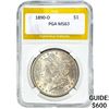 Image 1 : 1890-O Morgan Silver Dollar PGA MS63