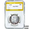 Image 1 : 1955 Franklin Half Dollar PGA PR67
