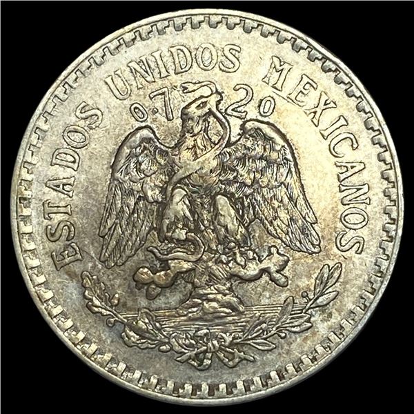 1926 M Mexico Silver 1 Peso CLOSELY UNCIRCULATED