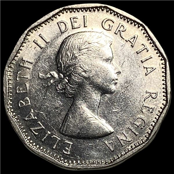 1961 Canada Nickel 5 Cents