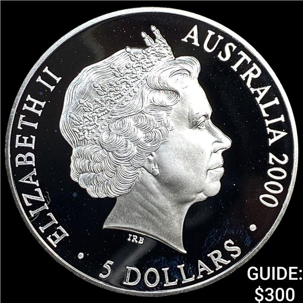 2000 Austrailia Silver $5 Proof 1.0161oz ASW