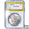 Image 1 : 1885-CC Morgan Silver Dollar PGA MS65