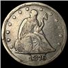 Image 1 : 1876 Silver Twenty-Cent Piece LIGHTLY  CIRCULATED