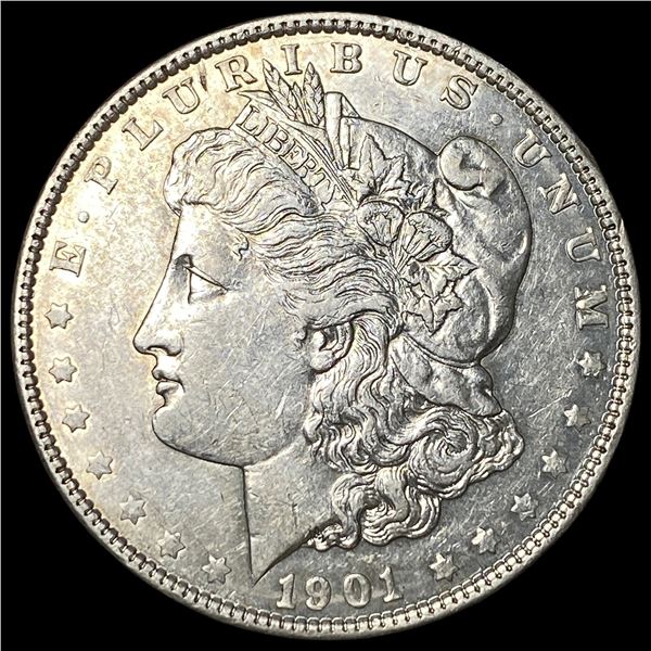 1901 Morgan Silver Dollar CLOSELY UNCIRCULATED