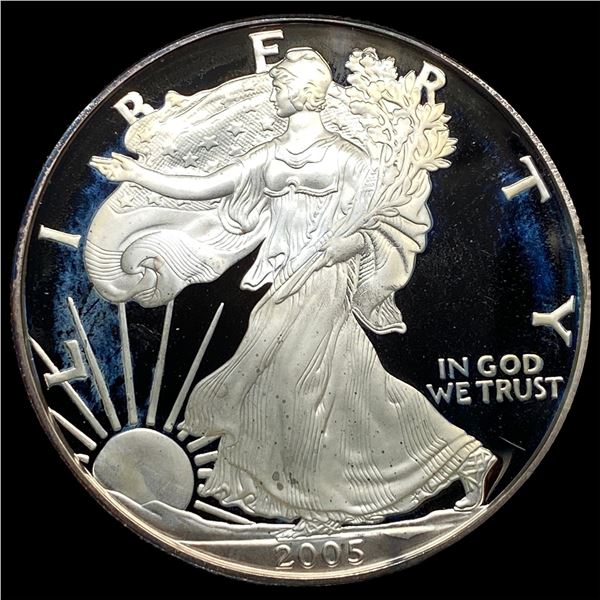 2005-W Silver American Eagle Proof GEM PROOF