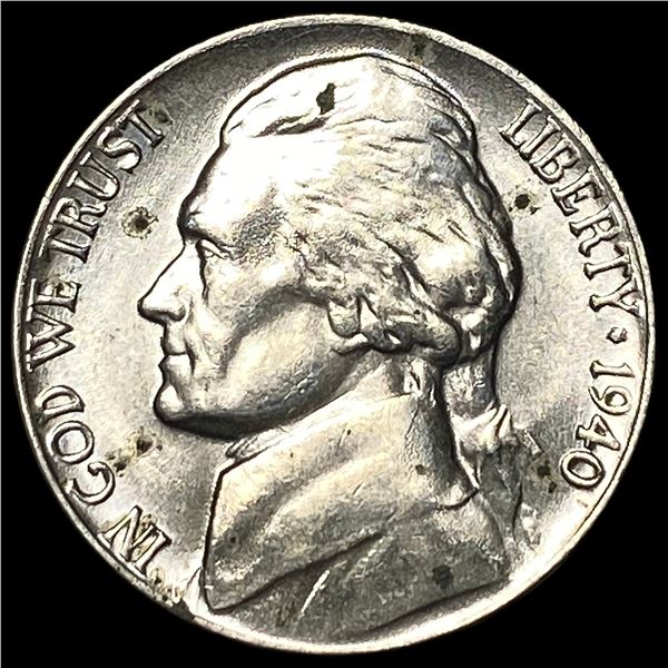 1940 Jefferson Nickel CHOICE BU